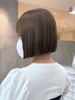 アルバム 渋谷パルコ(ALBUM)&nbsp;ボブグレージュ韓国ヘアくびれミディミディアム_ba564442