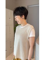 ホヌン 茅ヶ崎(Honnun) 【扱いやすい◎】大人の似合わせナチュラルショート/茅ヶ崎