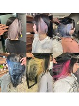 ★リーズナブル×実力派サロン！インナーカラーは、ベースの髪の色味によってそれぞれ異なる雰囲気が特徴