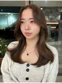 10代20代30代/韓国風くびれレイヤーカット/ヨシンモリエギョモリ