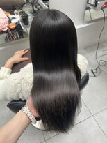 ガリカ 大名(Gallica) <ゲスト>縮毛矯正&カラーでグレージュカラー