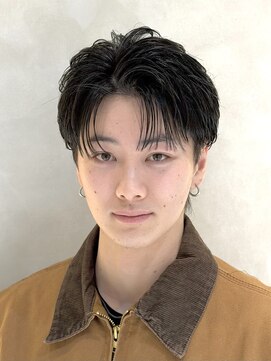 ロンドリメゾン 原宿(Lond re Maison.) men's/メンズ/メンズカット/刈り上げセンターパート/原宿/韓国