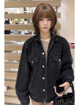 リゼル ユア 渋谷(RISEL YUA) くびれレイヤーボブ　ボブウルフ