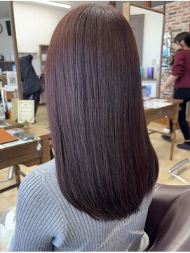 トップスタイル リッチ ピンクベージュカラー