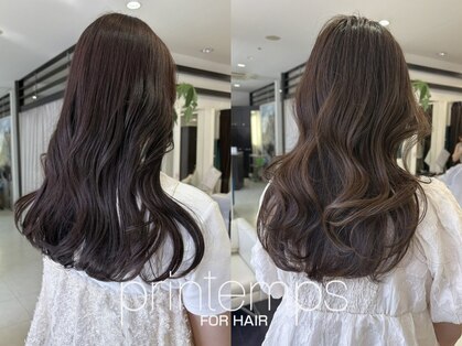 プランタン フォー ヘアー(printemps FOR HAIR)の写真