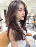 【岡安指名】小顔見合わせカット+透明感抜群イルミナカラー+トリートメント