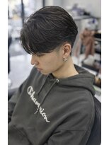 サロウィン 栄3丁目店(SALOWIN)&nbsp;メンズ｜ニュアンスパーマ×センターパート