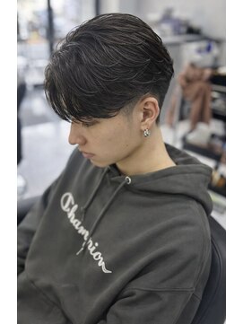 サロウィン 栄3丁目店(SALOWIN) ニュアンスパーマ×センターパート