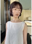 くせ毛ボブ