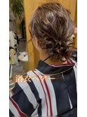 浴衣ヘアー