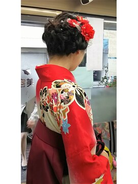 美容室ゆふー 卒業式