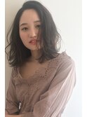 ★大人セミディ透け感アッシュカラー★