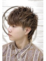 ヨシザワインク プレミアム 築地店(YOSHIZAWA Inc. PREMIUM)&nbsp;【ヨシザワ聖路加】フェザーマッシュツーブロウルフスタイル