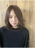 ふんわりロングボブ