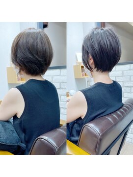 アヴァロン(AVALON) 絶壁解消・ひし形・くびれ・大人ショートボブ・30代40代【猪狩】