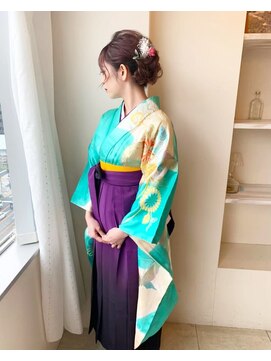 シュシュ(chouchou) 袴着付けヘアセット/卒業式ヘアセット