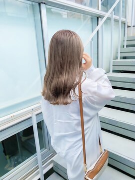 ワルム(warme) 【warme】グレー×ミルクティー