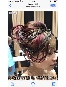 カットサロン ベア(Cut Salon BEAR) パーティーアップ