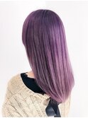 派手髪アメジストパープル