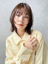 フェイスレイヤー_チェリーブラウンフェミニンロング_29365