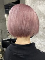 ココ 本八幡(KOKO)&nbsp;□黒髪クラゲヘアーオリーブグレー小顔ココアベージュミニボブ