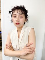 プラグ バイ ネオリーブ(plug by neolive)&nbsp;モードヘア×髪質改善×ショートアレンジ [髪質改善/縮毛矯正] N