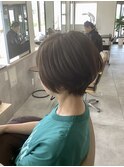 小顔補正立体カット