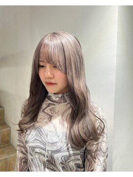 バズ(BUZZ) ブリーチ必須！シルバーベージュ！