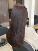 アトリエコア(Atelier Coa)&nbsp;髪質改善トリートメントミルクティーベージュカラーくびれヘア