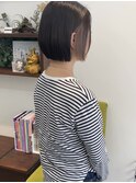 ボブ/インナーカラーベージュ