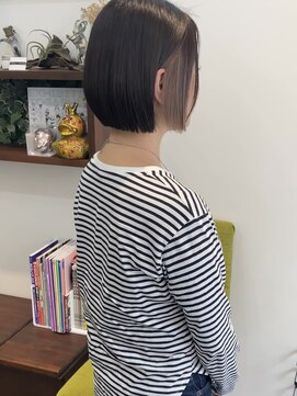 チルヘアデザイン(chill hair design) ボブ/インナーカラーベージュ