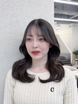 グーフィートーキョー 銀座(Goofy Tokyo) ☆シークレットハイライト/中国グレージュ/韓国レイヤーカット☆