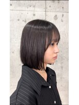 サクラ 岐阜(SAKURA)&nbsp;タッセルボブ　地毛風ストレート　髪質改善縮毛矯正　　岐阜