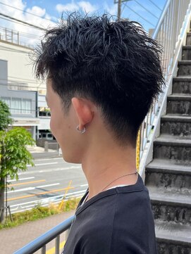アイズ 海老名(AIZU) スパイキーショート メンズカット メンズショート 眉毛サロン