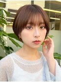 最新トレンド　マッシュショート　say.重政　サイドバング