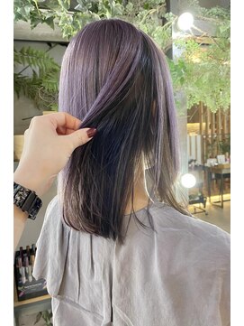 ザ ラボ アングゥ(The Labo ungu) アンブレラカラー/ブラック×パープル