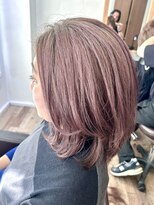 ハーツ(Heart's) 白髪ぼかし×ラベンダーベージュ