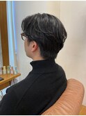 メンズナチュラルパーマスタイル