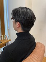 ラブハーツアンドビー 梅田EST(luve heart's And Be) メンズナチュラルパーマスタイル