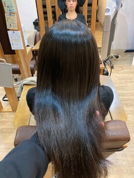 グランバイ アトリエドングリ(Grand × AtlierDonguri) お客様髪質改善データ1464(酸性縮毛矯正)