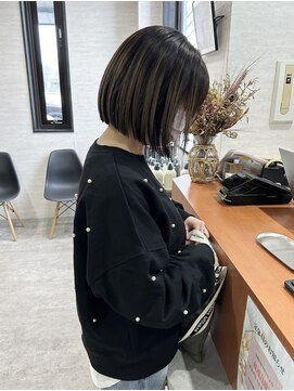 リンクバイビセ 髪質改善(link by vise) グラデーションカラー/デザインカラー/ボブ/ケアブリーチ