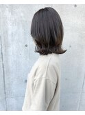 植田まい*レイヤーボブ×オリーブグレージュ