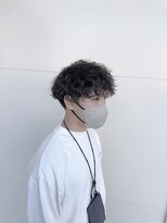 アロハナ 津店(ALOHANA)&nbsp;ベースカットありツイストスパイラルと波巻きミックスのパーマ