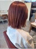 Rasca◆ボブ/オレンジカラー/暖色カラー