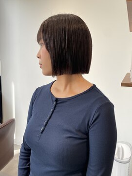 ソー 銀座(SAUT) 切りっぱなし/ミニボブ/顔まわりレイヤー