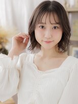 カバーヘア ブリス 大宮西口(COVER HAIR bliss) 透けバングフェザーパーマゆるふわボブディc6大宮20代30代40代