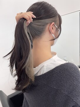 アワーズ 南青山(Our's) インナーカラー/アッシュグレージュ/ケアブリーチ