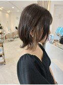 ☆ミルクティーインナーカラー・ウルフ☆