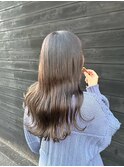 くびれヘア/アプリコットオレンジ/夏のヘアアレンジ/南草津