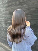 エクファ ヘア シェリル 草津 南草津店(ex-fa hair cherir) くびれヘア/アプリコットオレンジ/夏のヘアアレンジ/南草津